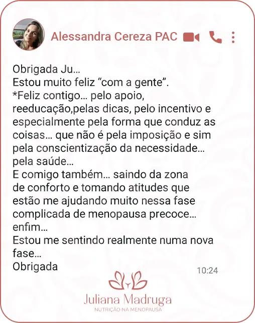 Depoimento Alessandra Cereza