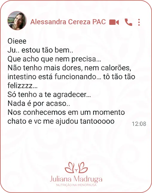 Depoimento Alessandra Cereza