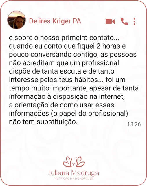 Depoimento Delires Kriger