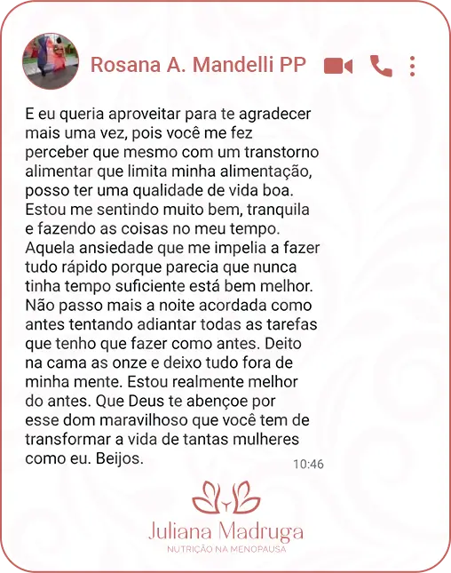 Depoimento Rosana